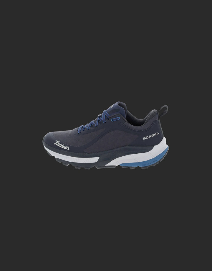 Herno Blue Polyamide Athletic Sneakers