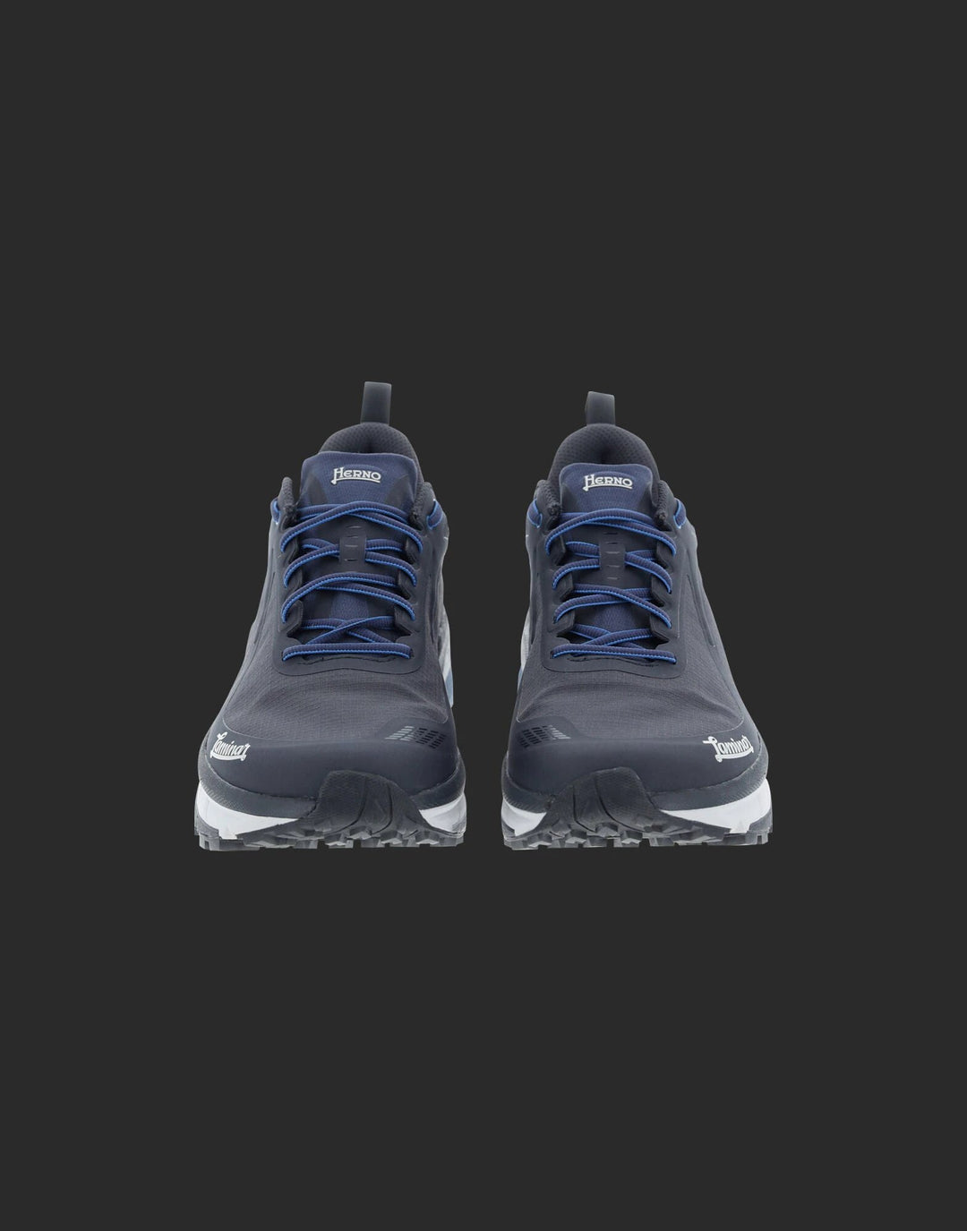 Herno Blue Polyamide Athletic Sneakers