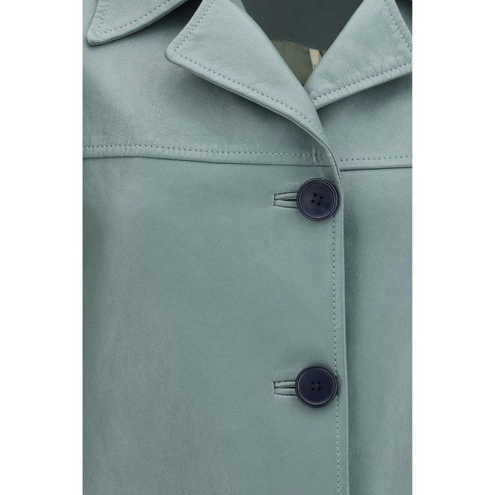 Chloé Blue Leather Jacket
