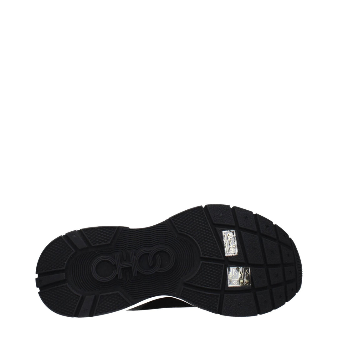 Jimmy Choo Black Fabric Ankle Boots