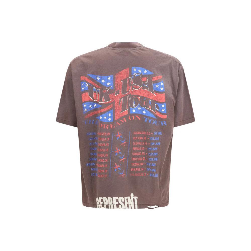 Represent Black Cotton T-Shirt