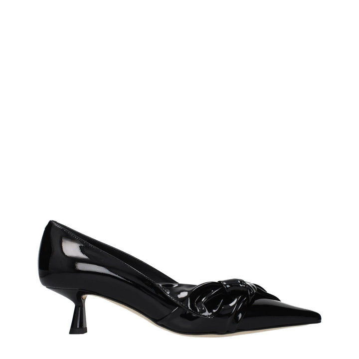 Jimmy Choo Black Leather Pumps