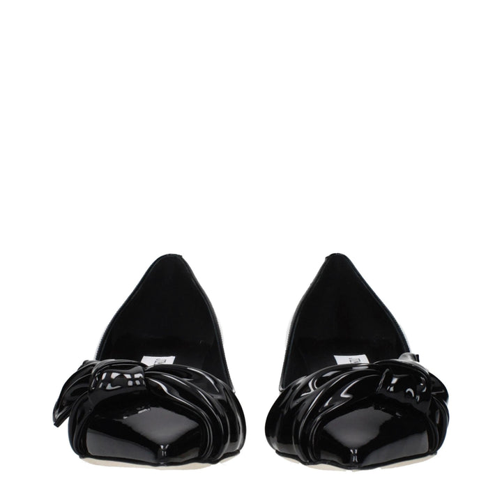Jimmy Choo Black Leather Pumps