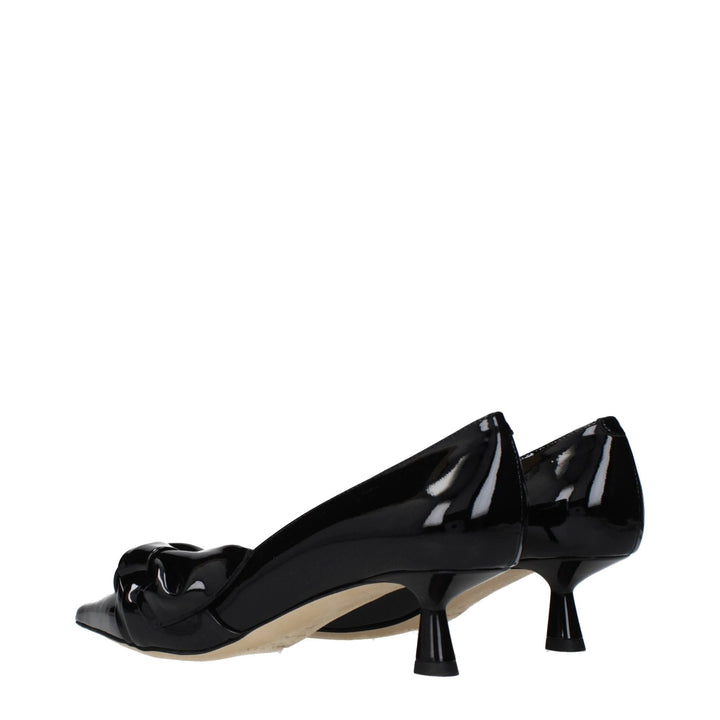 Jimmy Choo Black Leather Pumps