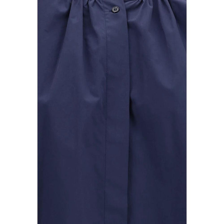 Max Mara Blue Cotton Shirt