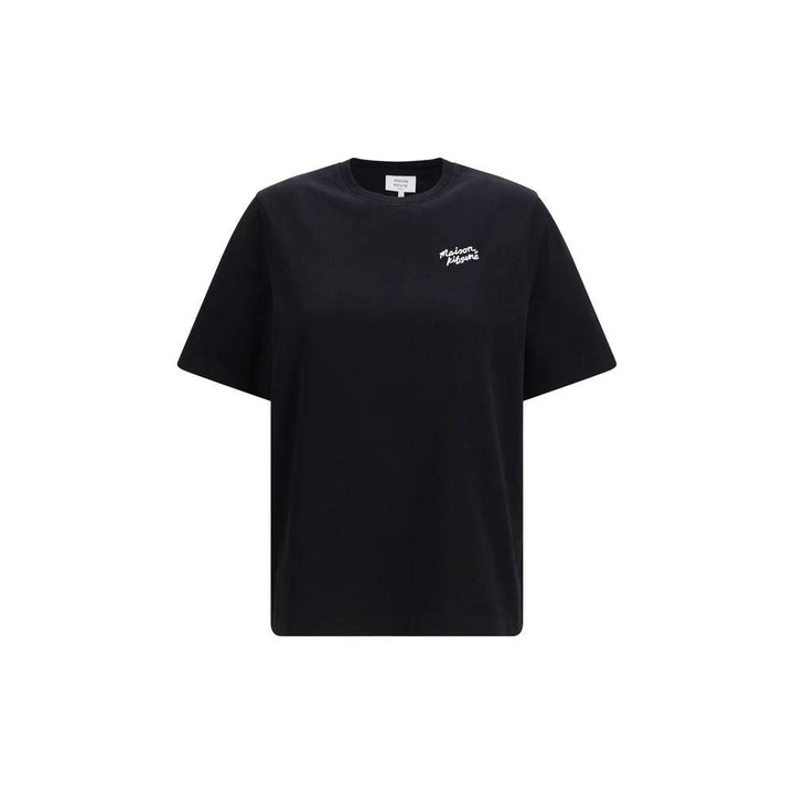 Maison Kitsuné Black Cotton T-Shirt