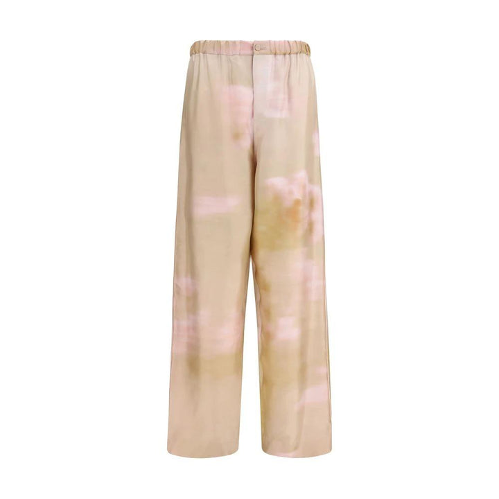 Fabiana Filippi Multicolor Silk Casual Pants