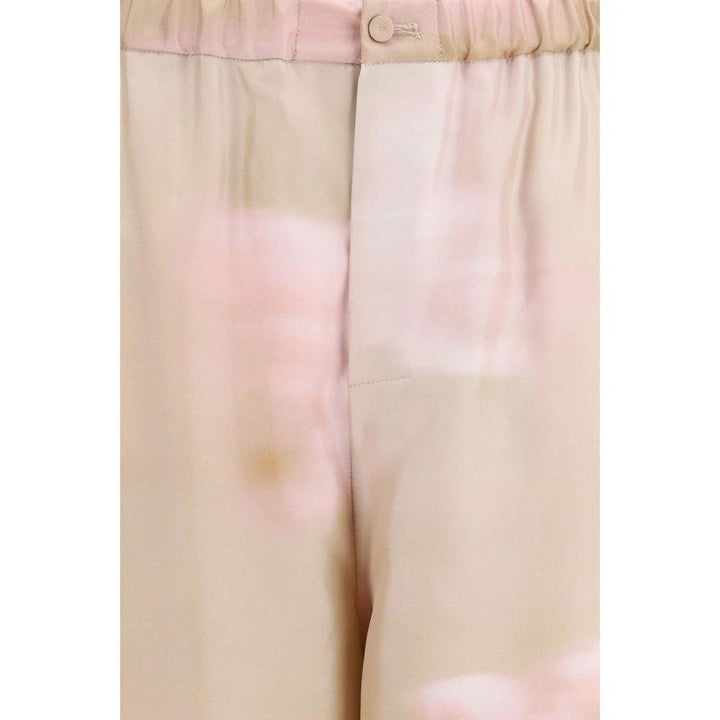 Fabiana Filippi Multicolor Silk Casual Pants