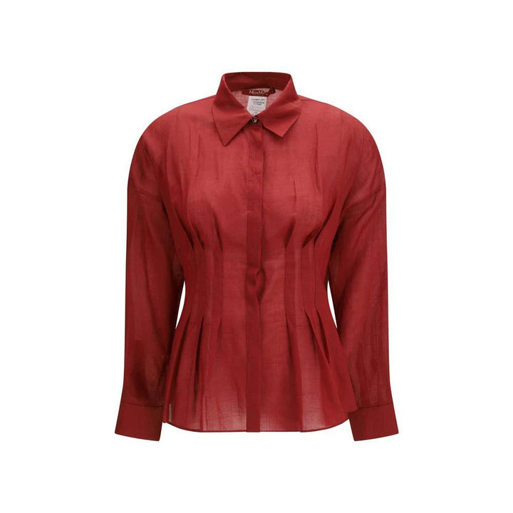 Max Mara Multicolor Ramie Shirt