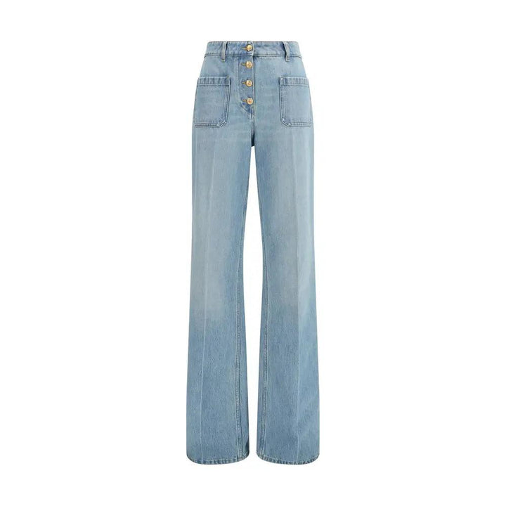 Valentino Garavani Blue Cotton Jeans Denim