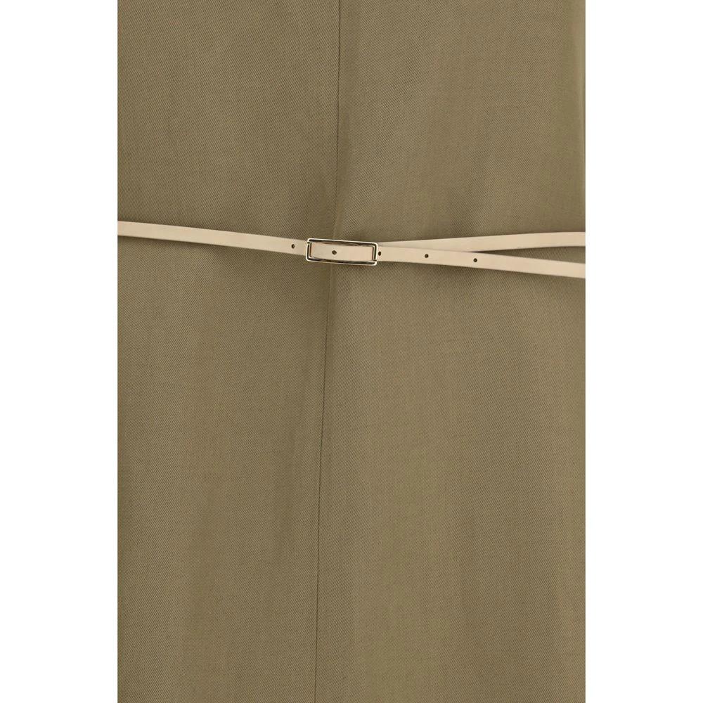 Fabiana Filippi Bicolor Viscose Long Dress