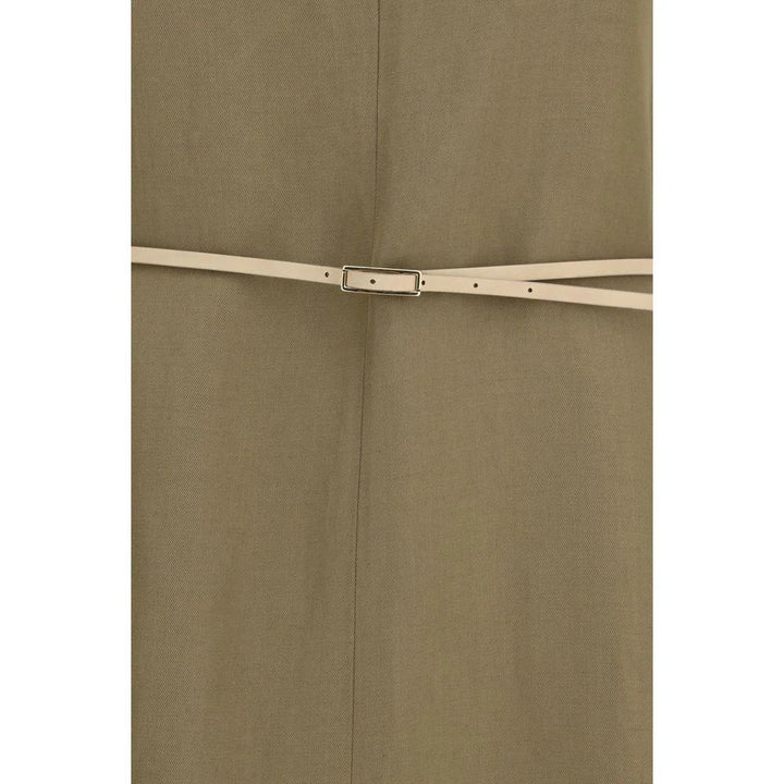 Fabiana Filippi Bicolor Viscose Long Dress