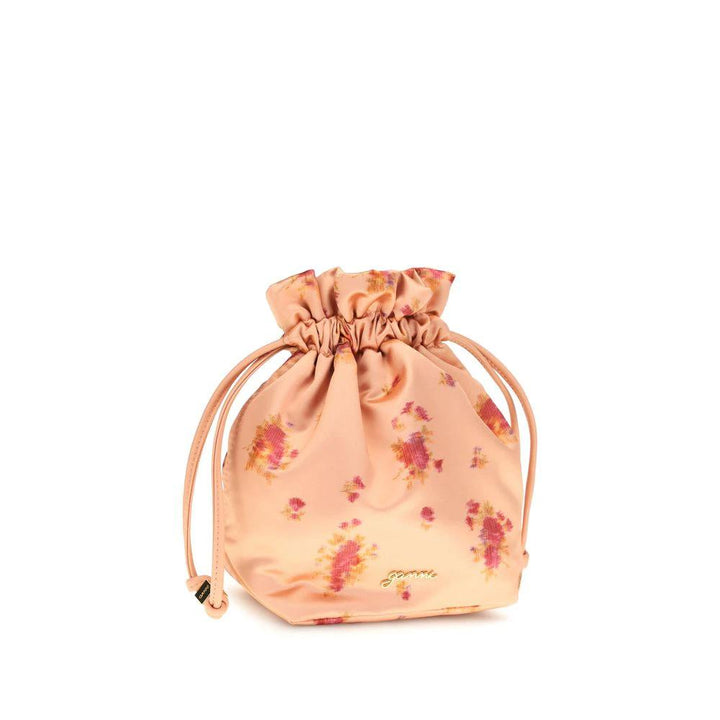 Ganni Multicolor Recycled Polyamide Clutch Bag