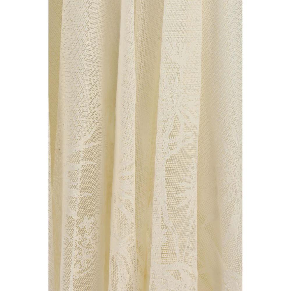 Fabiana Filippi Beige Cotton Long Skirt
