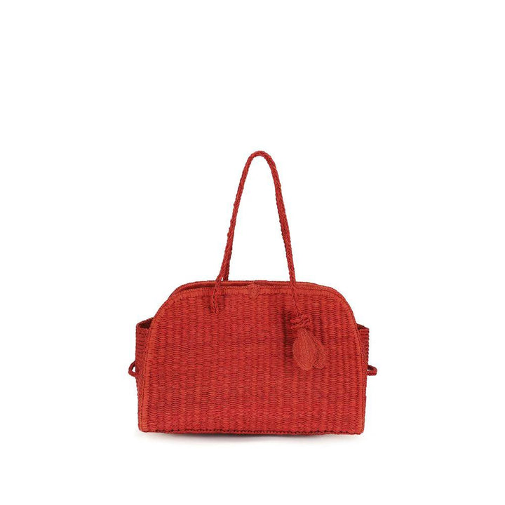 Jacquemus Multicolor Raffia Shoulder Bag