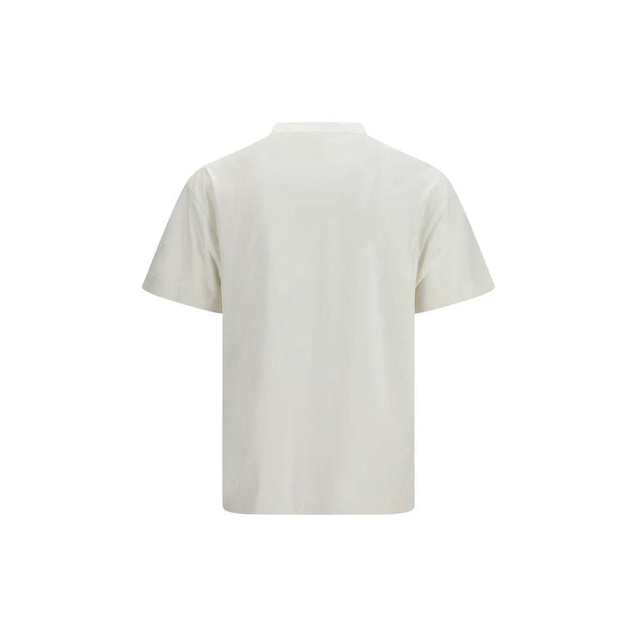 Palm Angels White Cotton T-Shirt