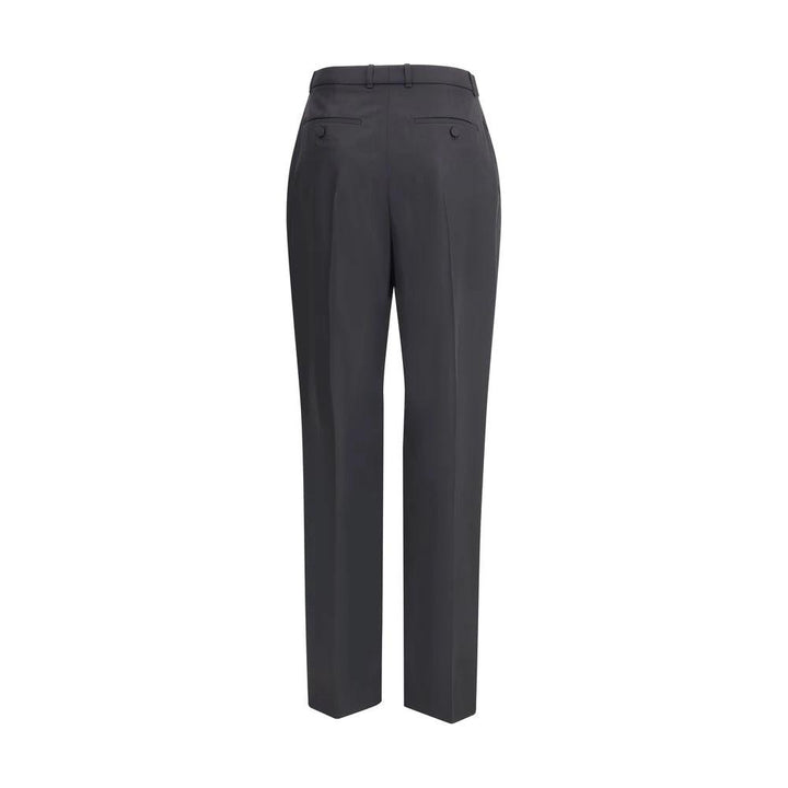 Alexander McQueen Black Wool Dress Pants