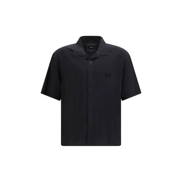 Y-3 Black Polyester Shortsleeve Shirt