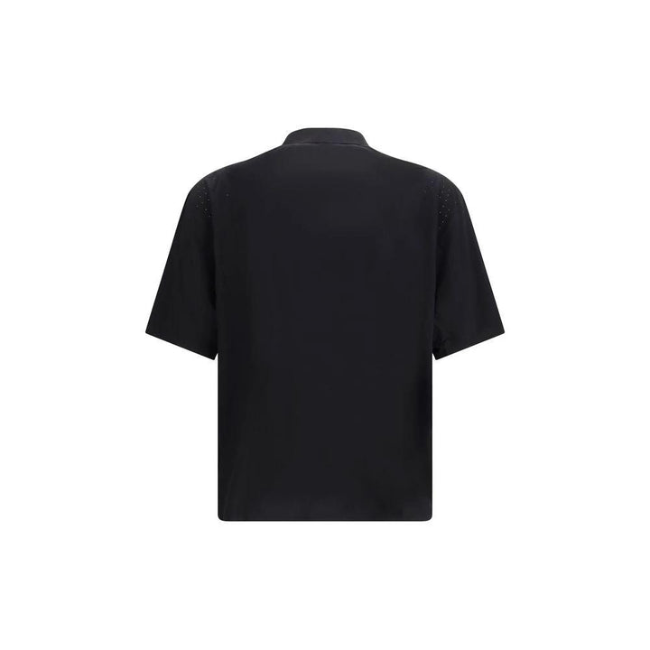 Y-3 Black Polyester Shortsleeve Shirt