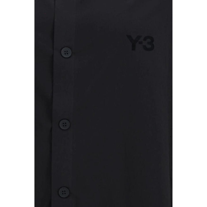 Y-3 Black Polyester Shortsleeve Shirt
