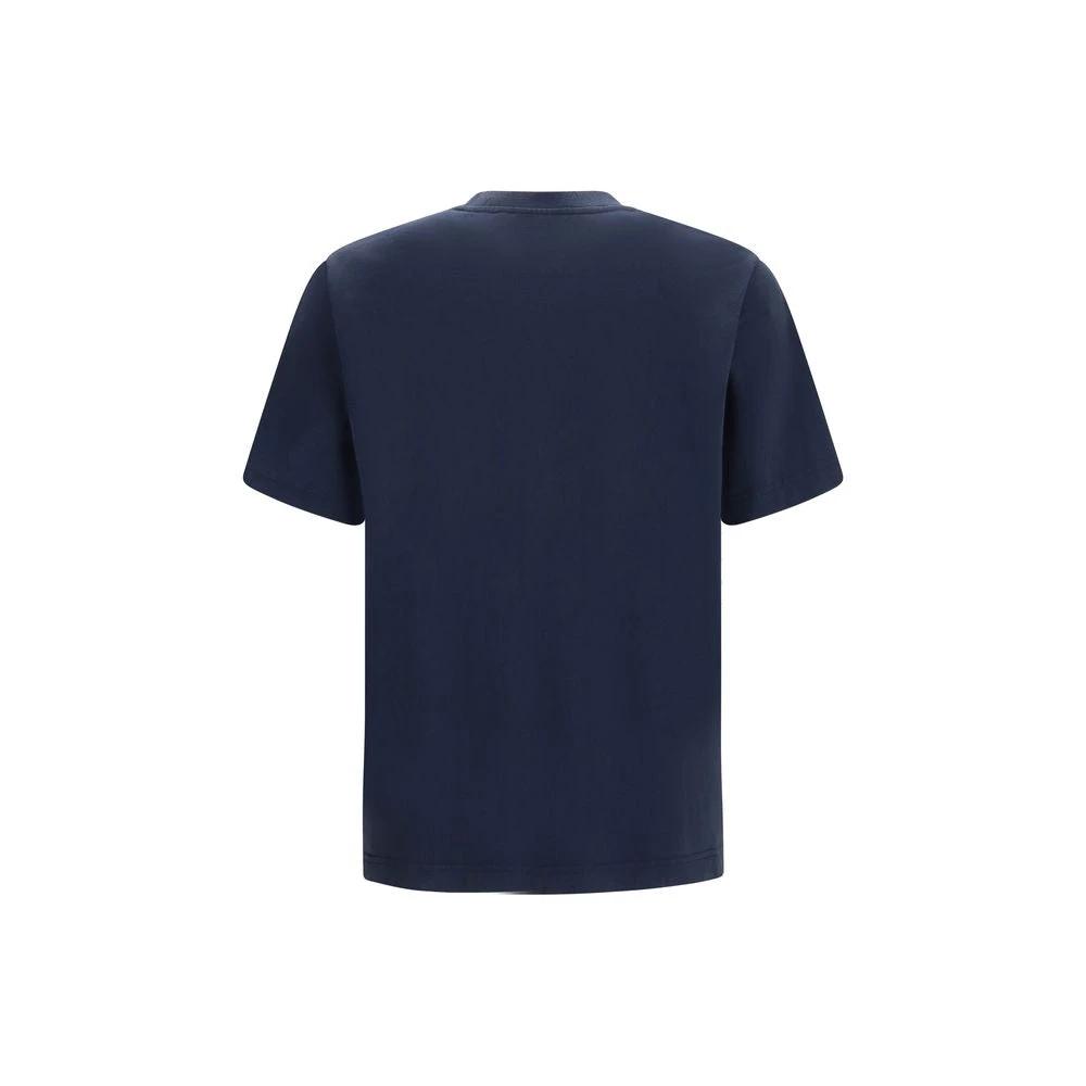 Maison Kitsuné Blue Cotton Bodysuit