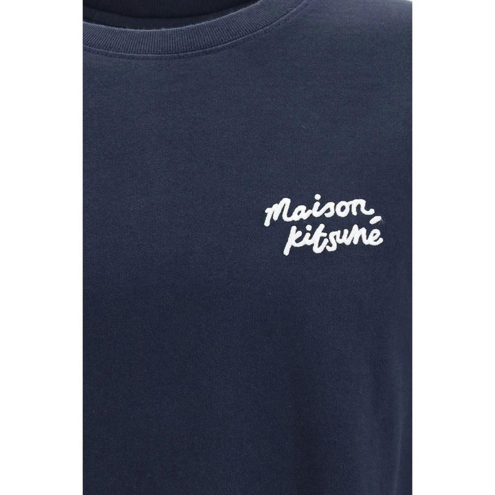 Maison Kitsuné Blue Cotton Bodysuit
