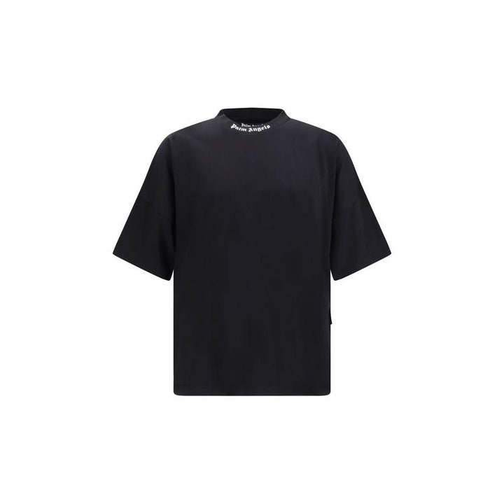 Palm Angels Black Cotton T-Shirt