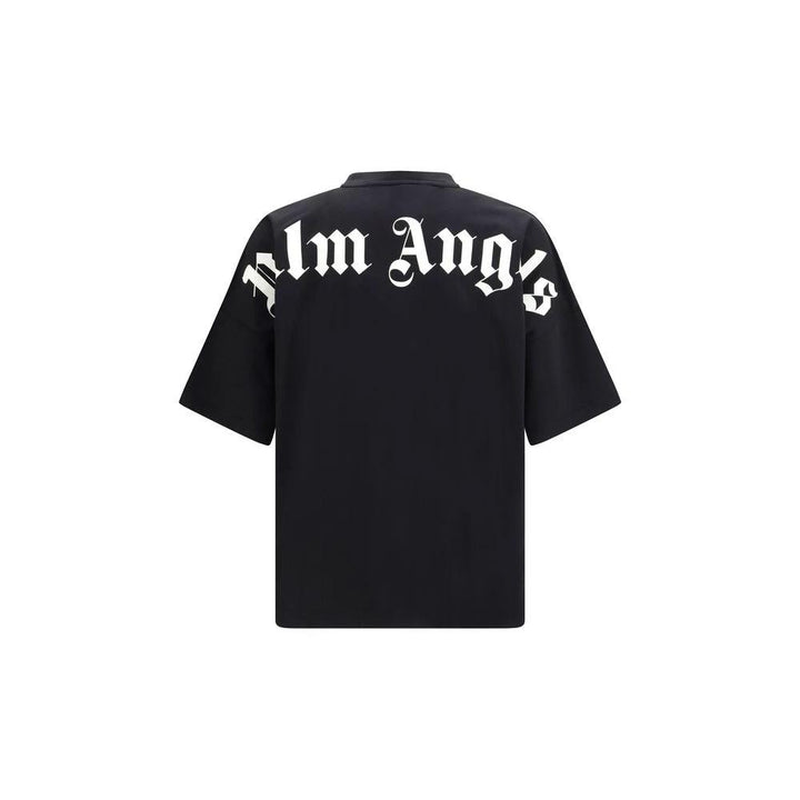 Palm Angels Black Cotton T-Shirt