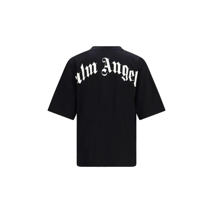 Palm Angels Black Cotton T-Shirt