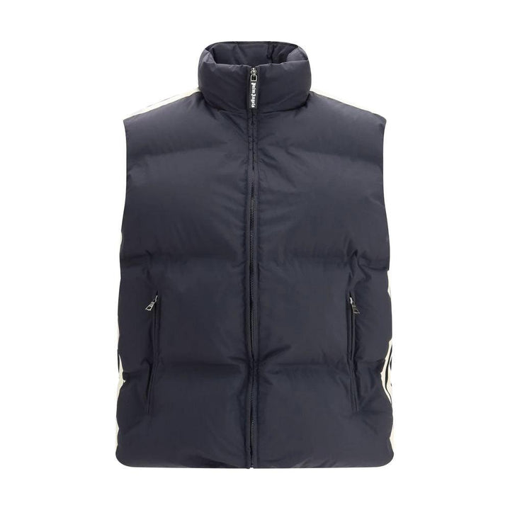 Palm Angels Black Polyamide Sleveless Jacket