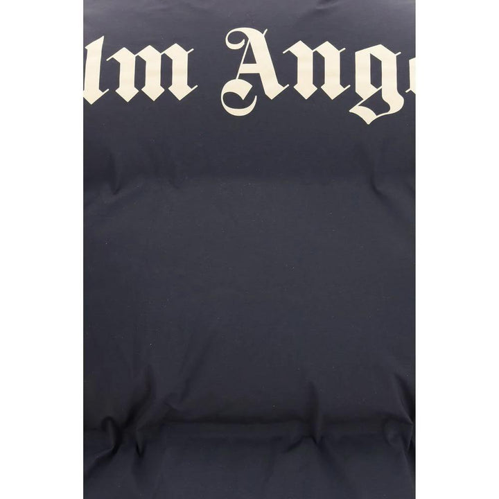 Palm Angels Black Polyamide Sleveless Jacket