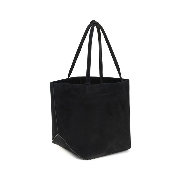 The Row Black Lamb Ovis Aries Aries Shoulder Bag