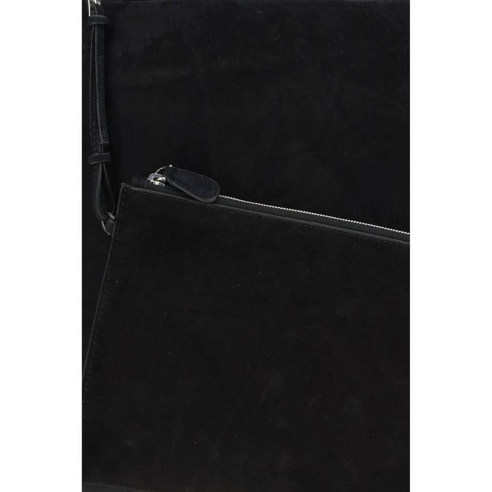 The Row Black Lamb Ovis Aries Aries Shoulder Bag