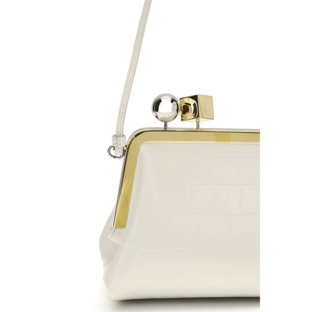 Jacquemus White Lamb Ovis Aries Aries Clutch Bag