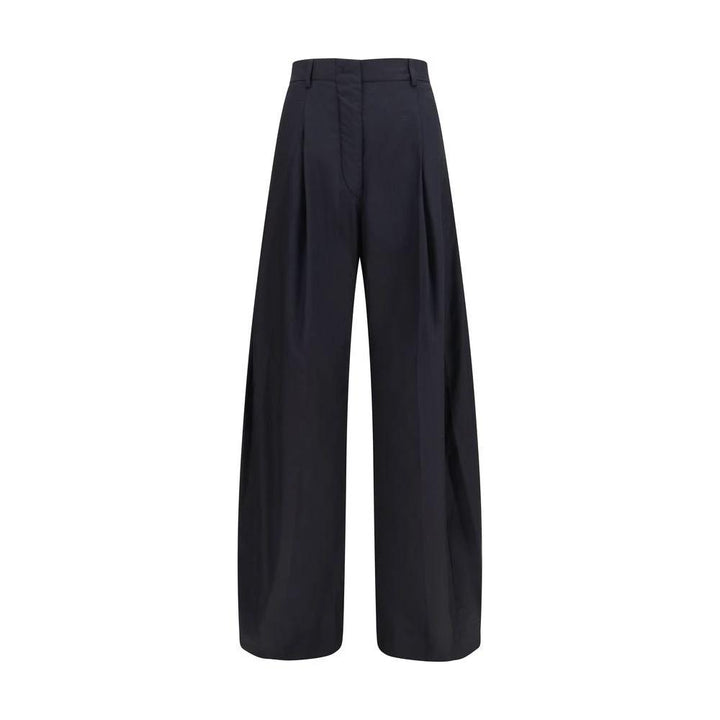 The Latest Black Cotton Casual Pants