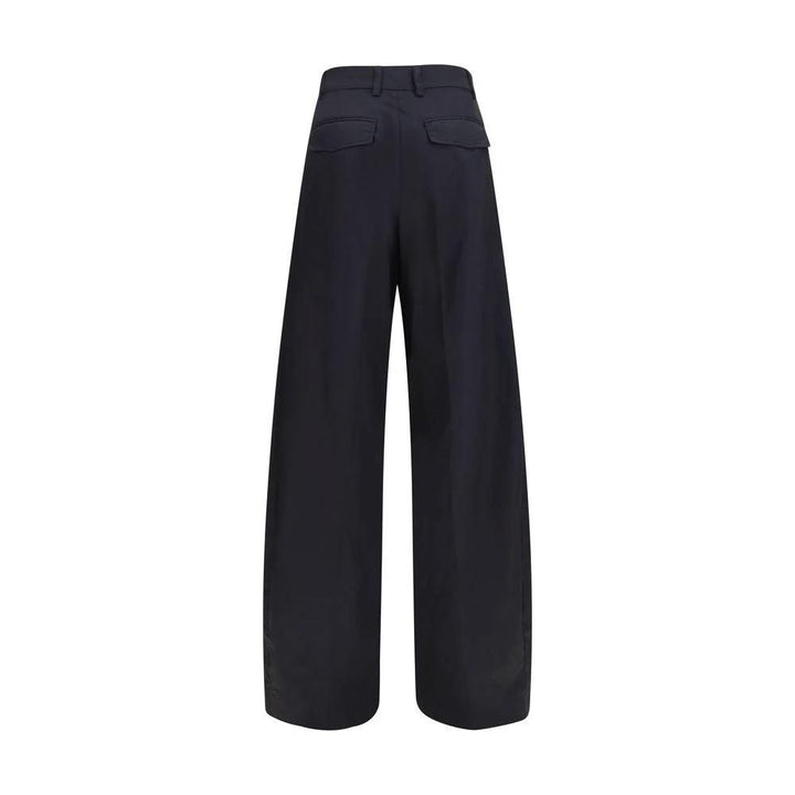 The Latest Black Cotton Casual Pants