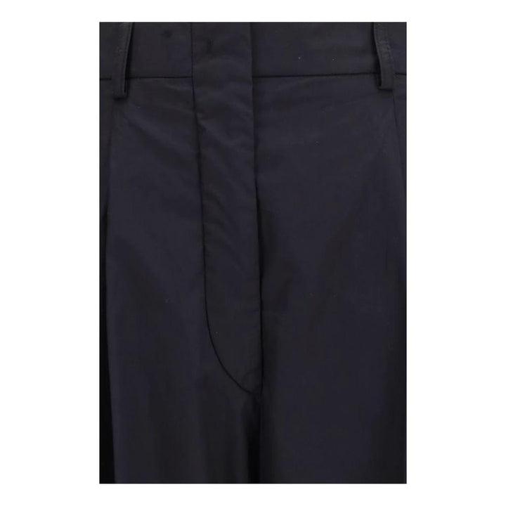 The Latest Black Cotton Casual Pants