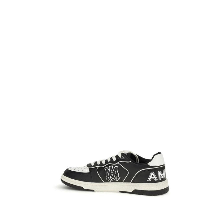Amiri Black Calf Leather Bos Taurus Low Top Sneakers