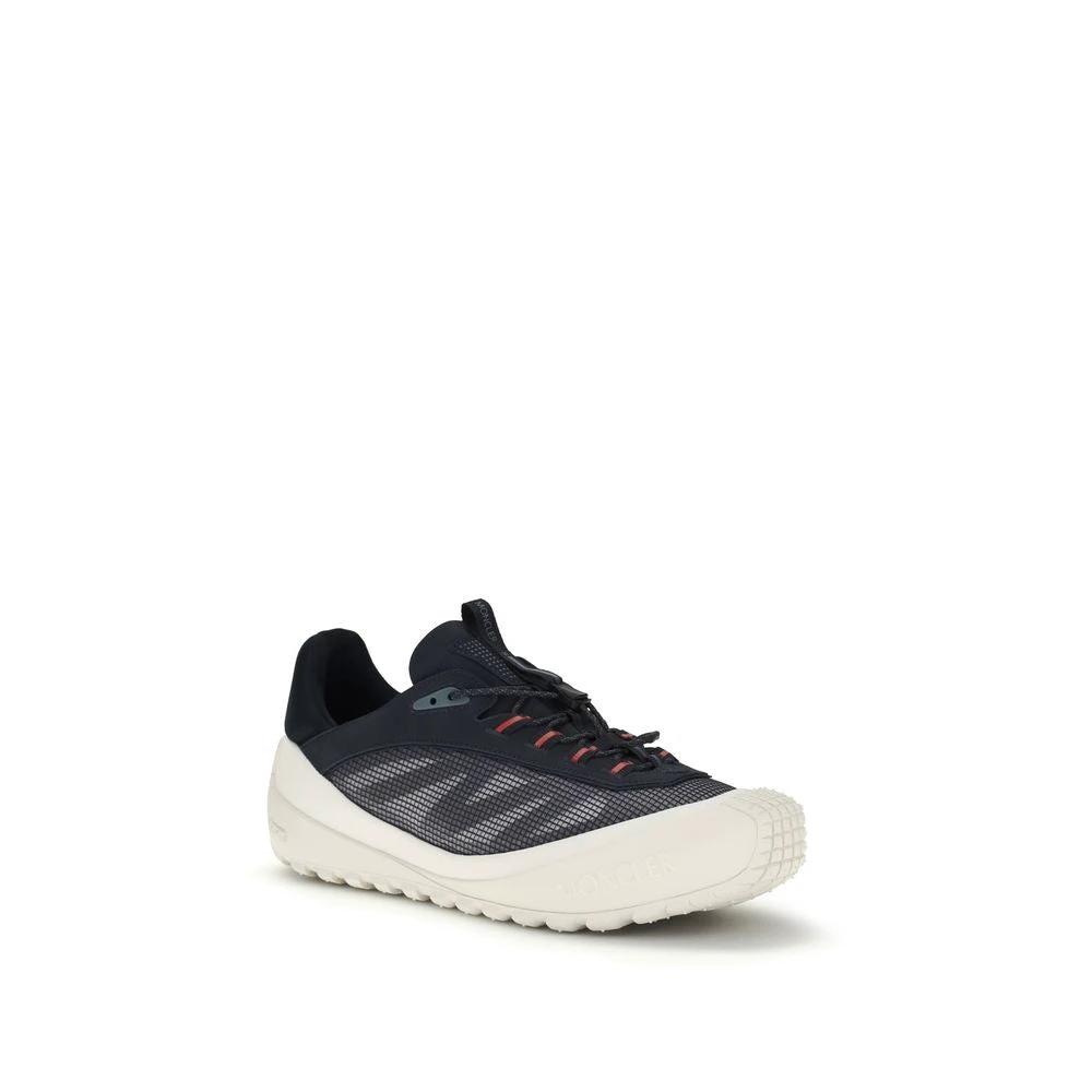 Moncler Blue Polyamide Athletic Sneakers