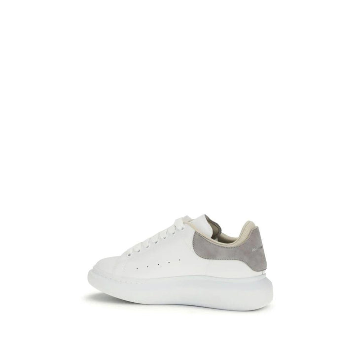 Alexander McQueen White Calf Leather Bos Taurus Chunky Sneakers