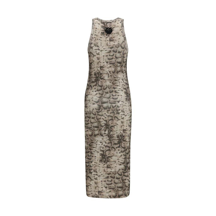 PINKO Beige Cotton Casual Dress