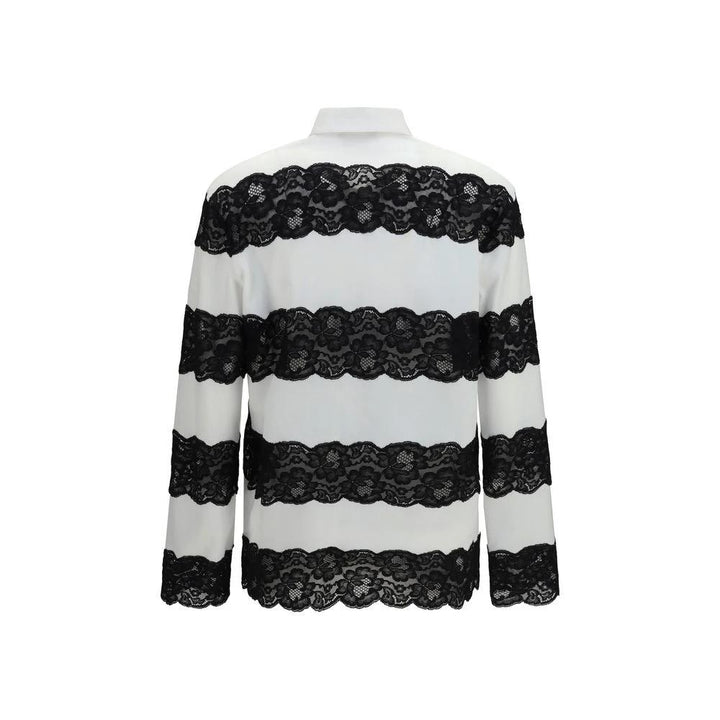 Dolce &amp; Gabbana White Cotton Polo Shirt