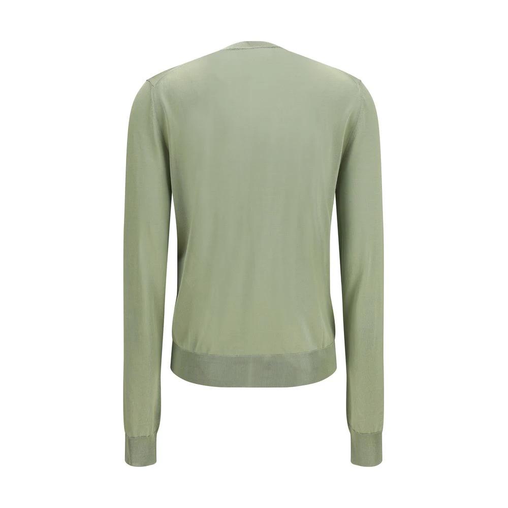 Fendi Bicolor Viscose Cardigan