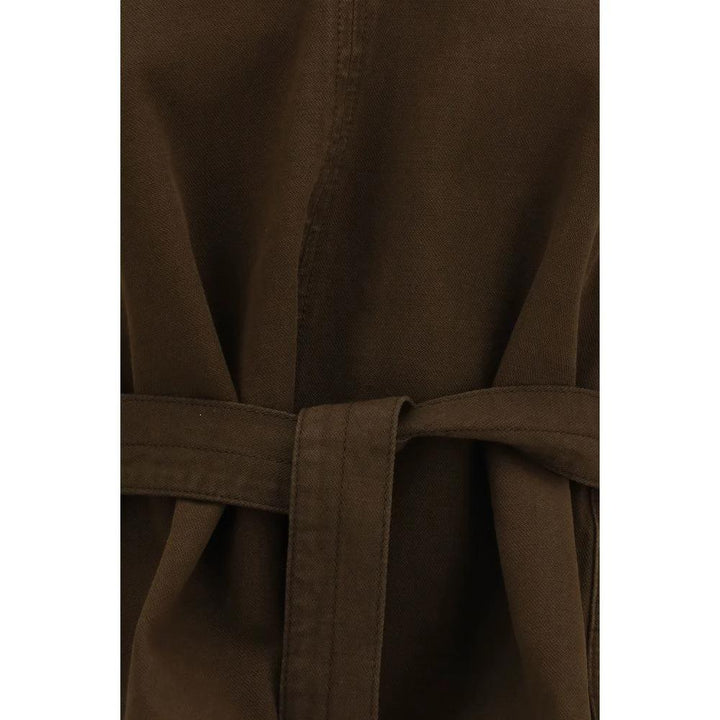 Lemaire Brown Cotton Blouse