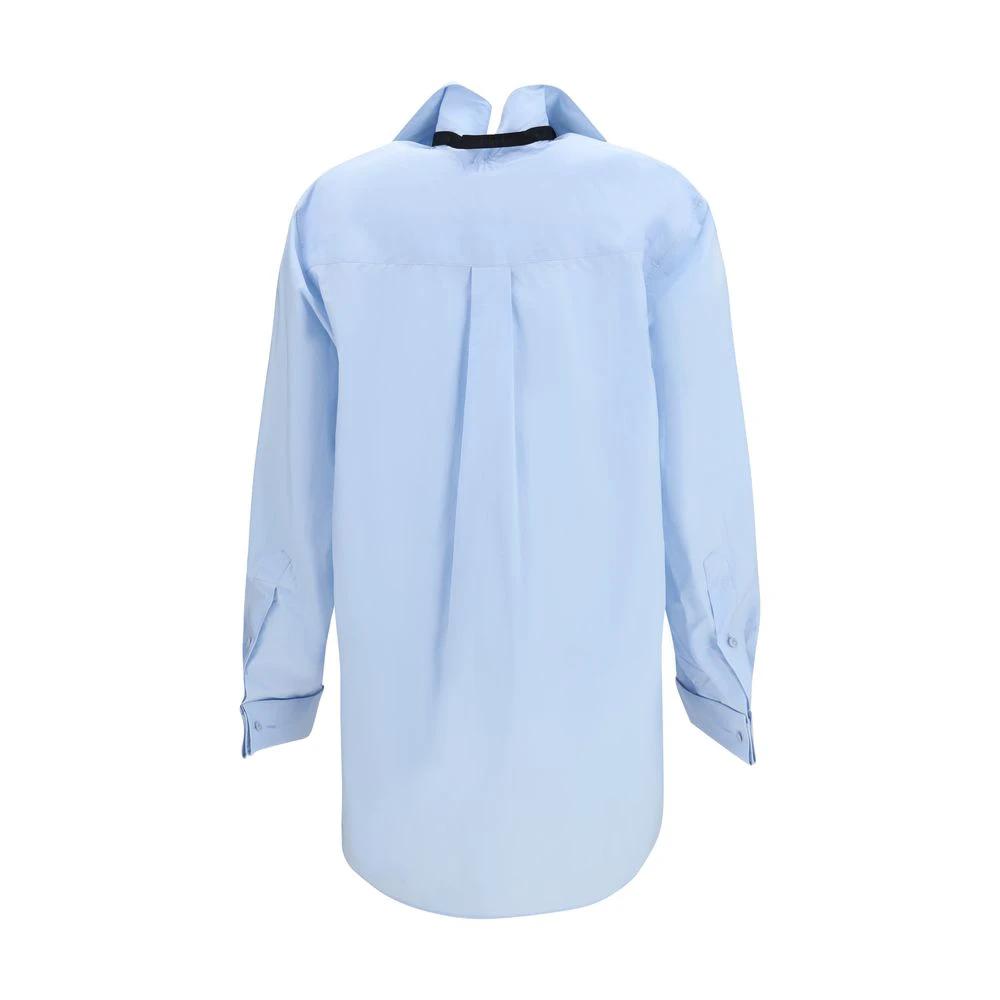 ALAINPAUL Blue Cotton Shirt