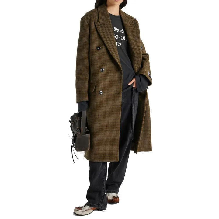 Acne Studios Sample Sale | Acne Studios Brown Fibers Coat - | Designer outlet