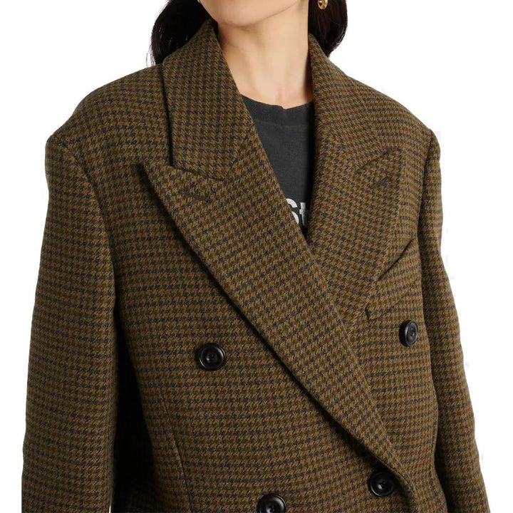 Acne Studios Sample Sale | Acne Studios Brown Fibers Coat - | Designer outlet