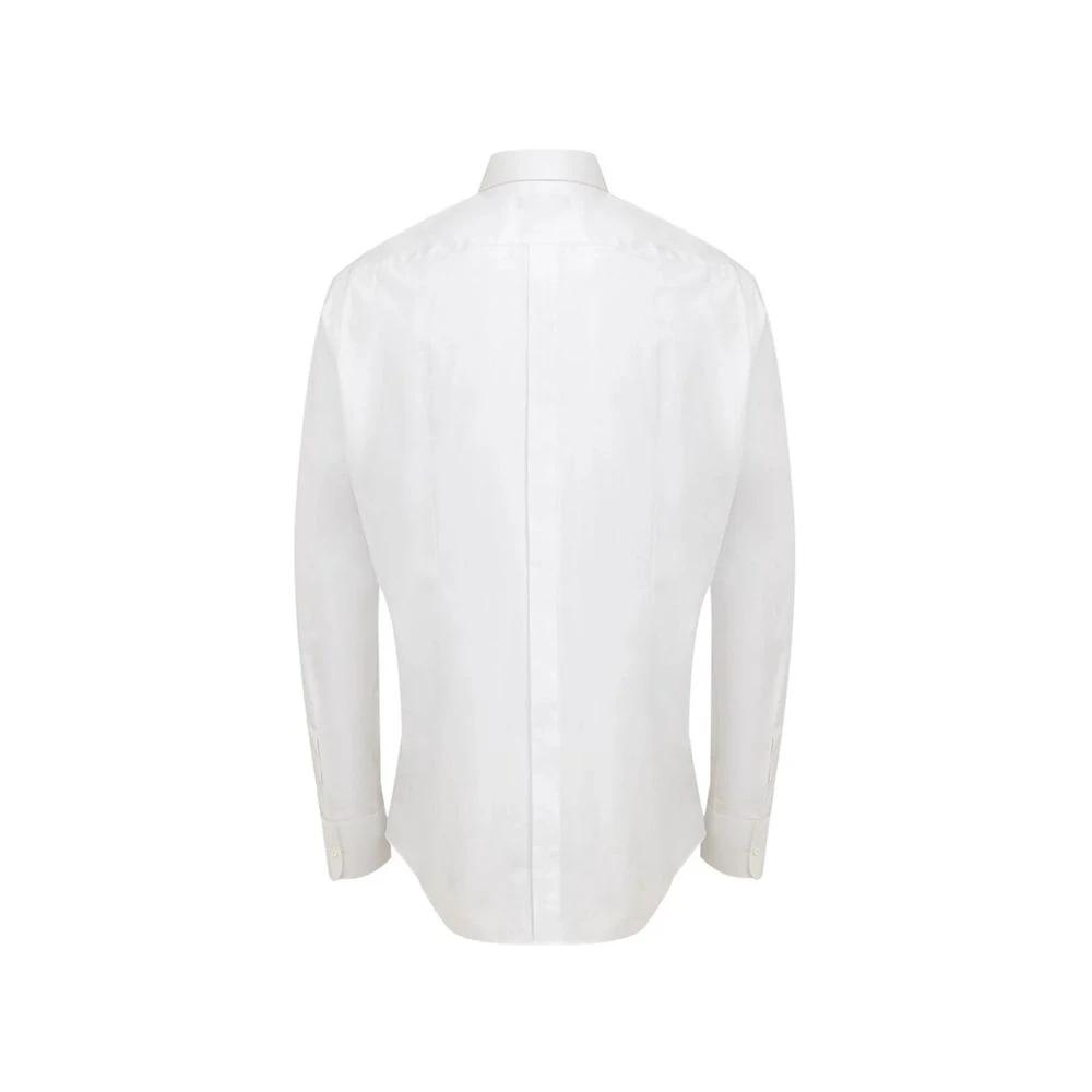 Dolce &amp; Gabbana White Cotton Dress Shirt