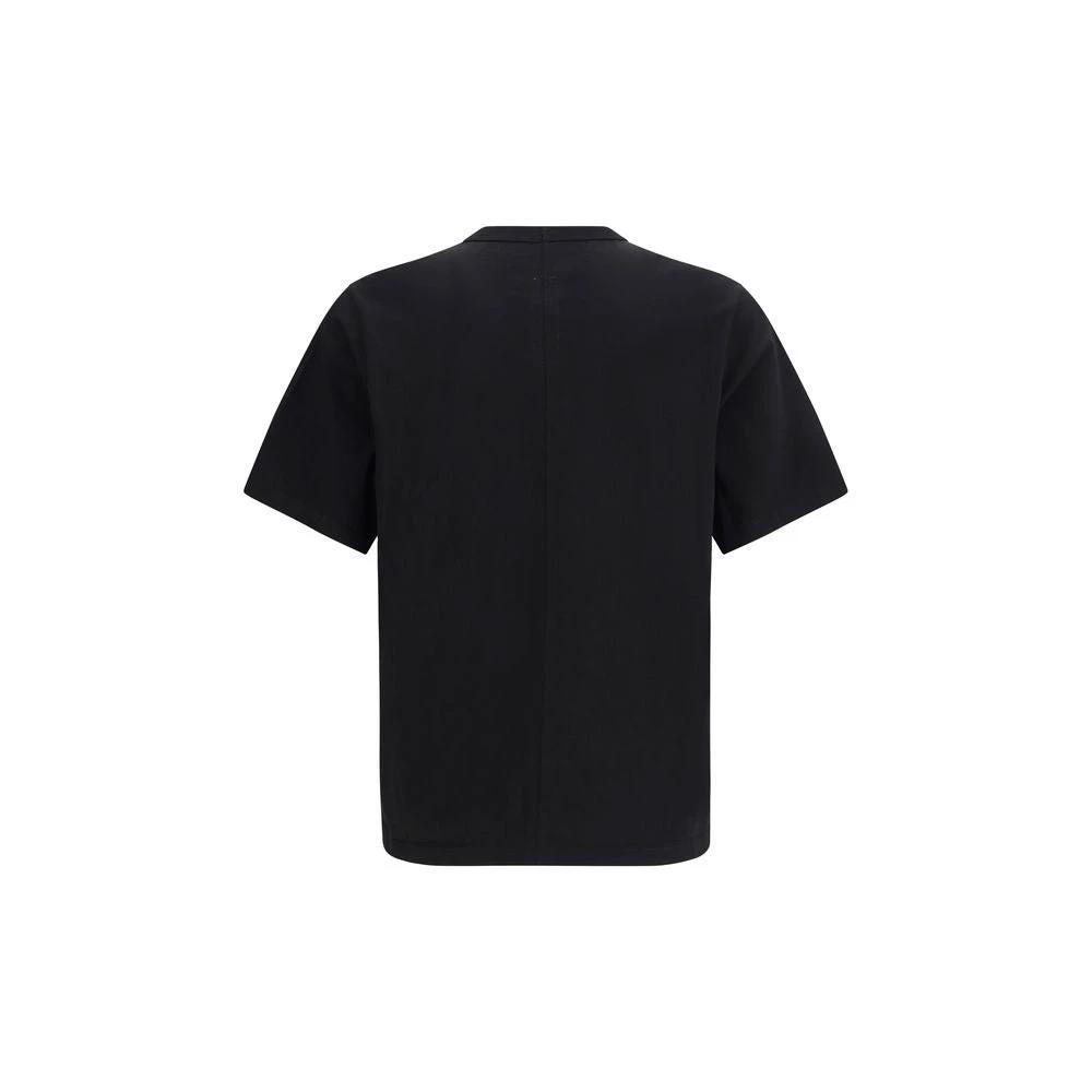 Rick Owens Black Cotton T-Shirt