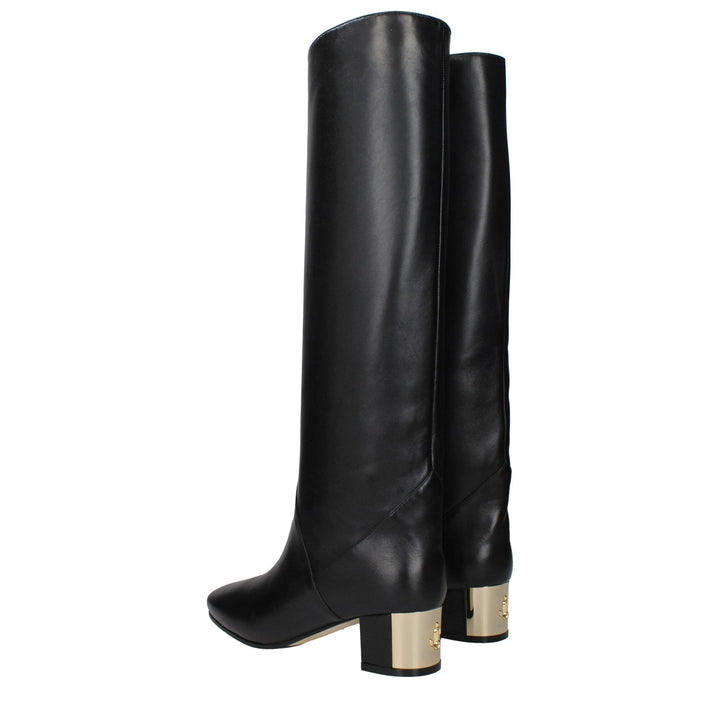 Jimmy Choo Black Leather Boots